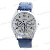 005 Relógio Analógico Azul